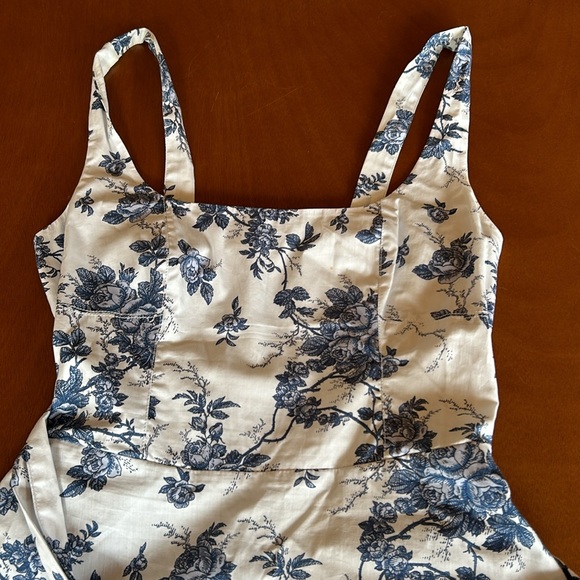 Banana Republic china blue dress - Picture 3 of 8